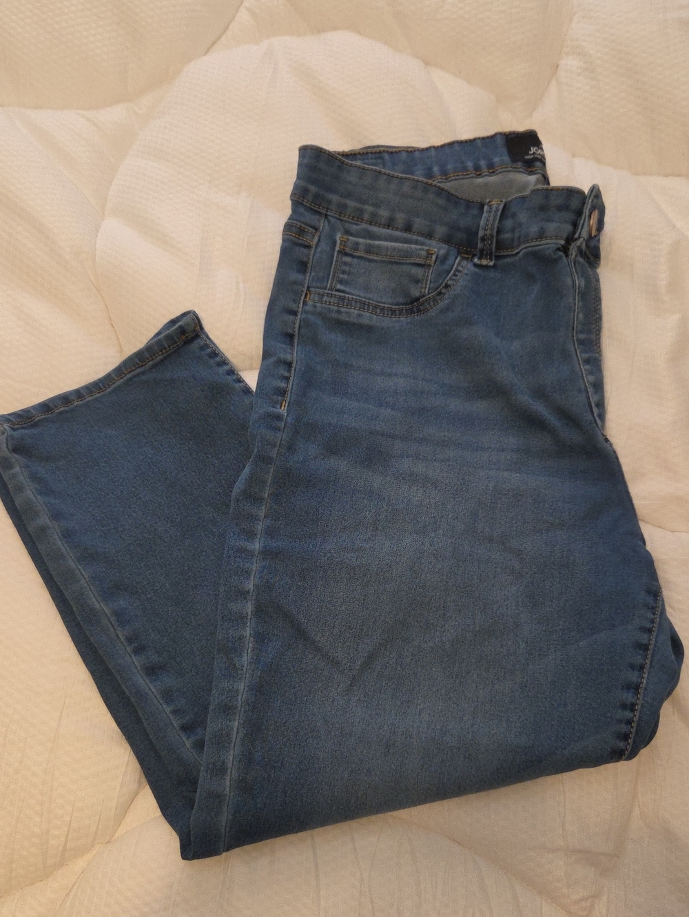 Jordache Dark Blue Slim-Capri Jeans